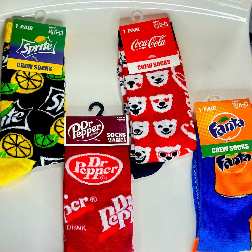 Unisex Soda Socks Bundle